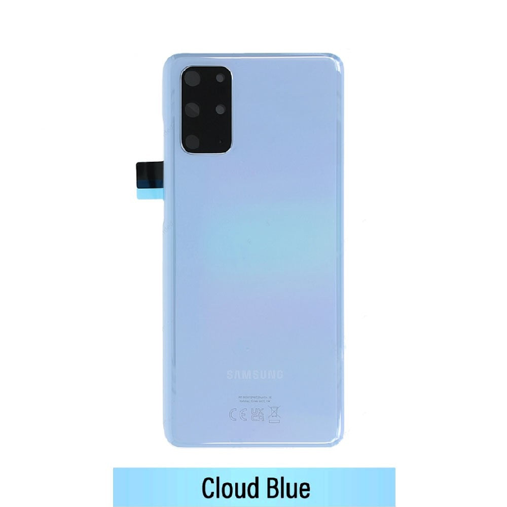 Rear Cover Glass For Samsung Galaxy S20 Plus G985/G986 GH82-27287D (Gold)-Cloud Blue Rear Cover Glass For Samsung Galaxy S20 Plus G985/G986 GH82-27287D (Gold)-Cloud Blue